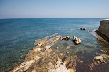 Adanın küçük deniz manzara