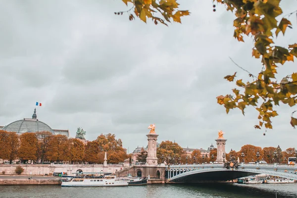 Paris France October 2019 Κατακλυσμένοι Δρόμοι Και Ανάχωμα Του Παρισιού — Φωτογραφία Αρχείου