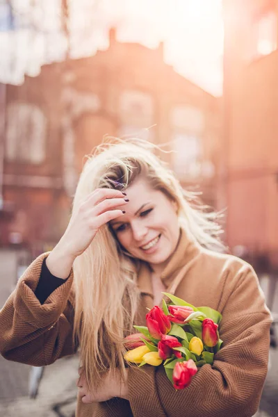 Ruská Krása Slovanského Vzhledu Přírodní Blondýna Skutečná Přírodní Krása — Stock fotografie