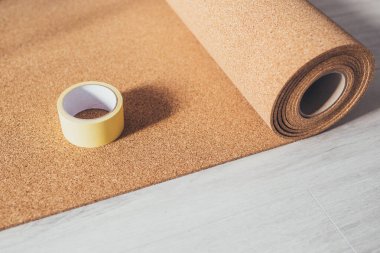 Döşeme için mantar kaplaması - doğal çevre kalitesi malzemesi
