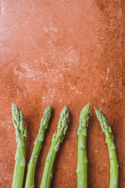 Asparagus Asparagus Close Relative Onion Oddly Enough Does Look Him — Stock Photo, Image