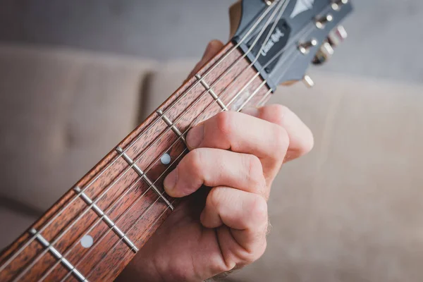 Rétegelt Lemez Padlózat Tarkett Woodstock Fehér Tölgy Belső Térben — Stock Fotó