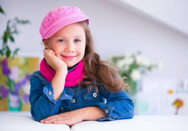 Little fashion-girl — Stock Photo, Image