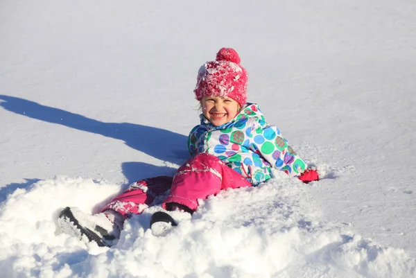 Ragazzo in inverno — Foto Stock