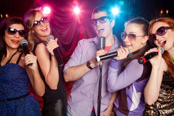 Young disko party — Stock Photo, Image