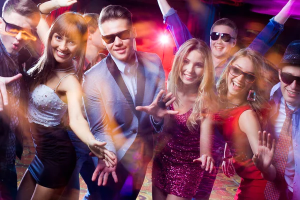 Junge Disco-Party — Stockfoto