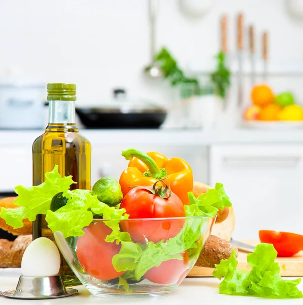 Food on kitchen — Stock Photo, Image