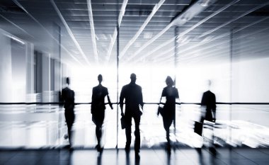 iş adamları Silhouettes