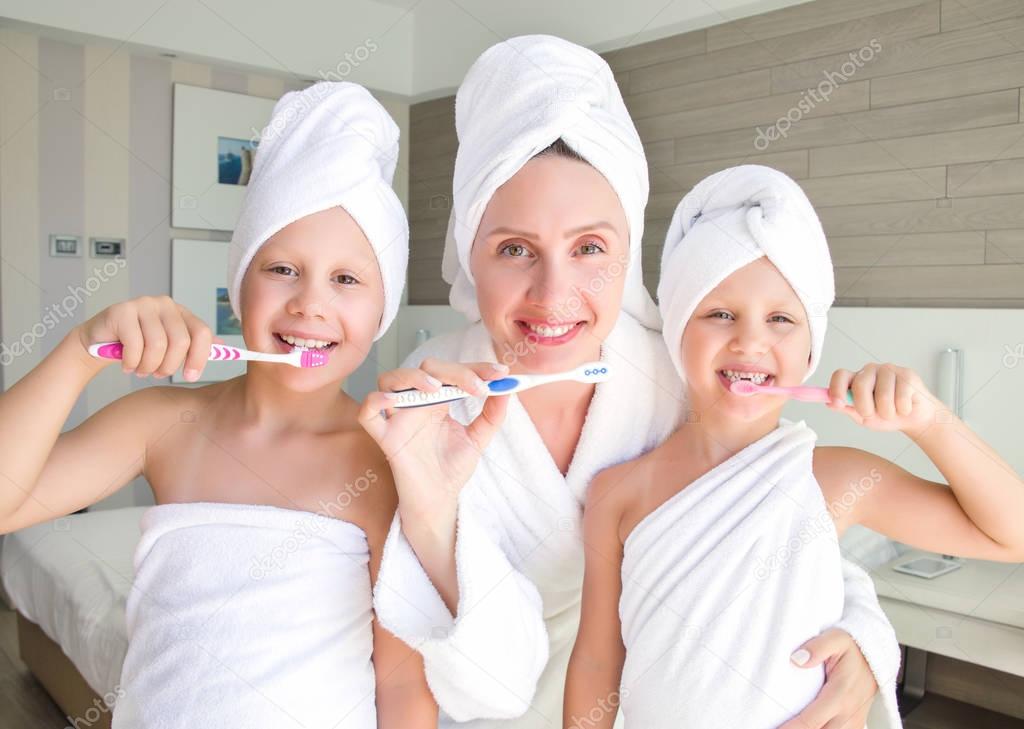 hygiene and care in the family
