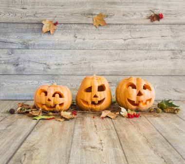 Korkunç Cadılar Bayramı balkabakları