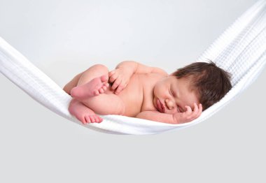 uyuyan bebek portresi
