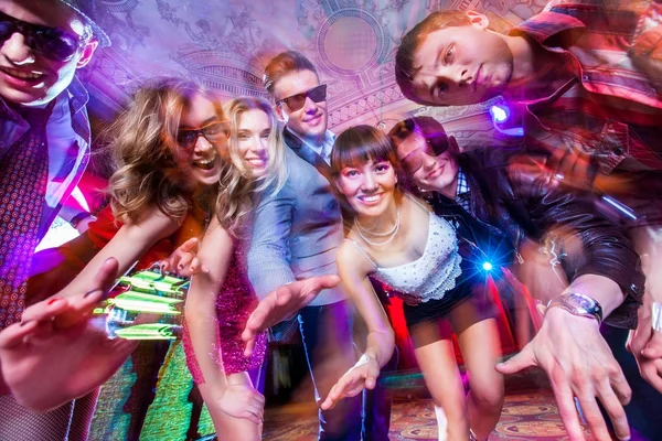 Young people on party — Stock Photo, Image