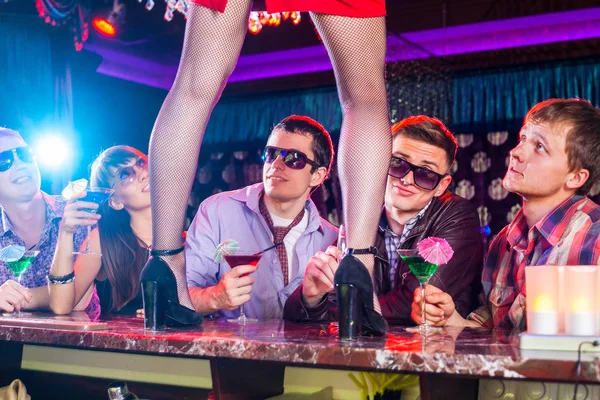 Young people on party — Stock Photo, Image