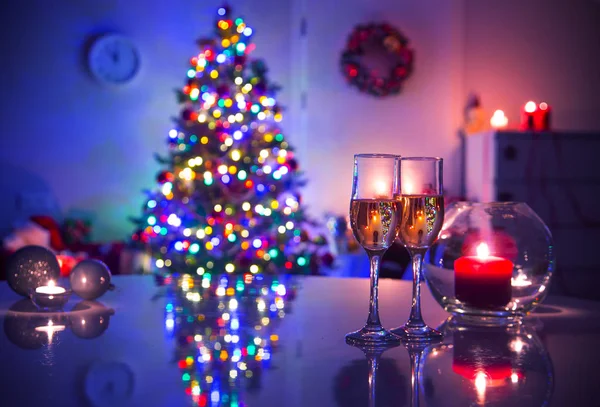 Decoração de Natal em casa — Fotografia de Stock