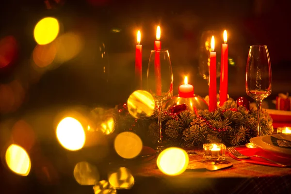 Navidad decorada en casa — Foto de Stock