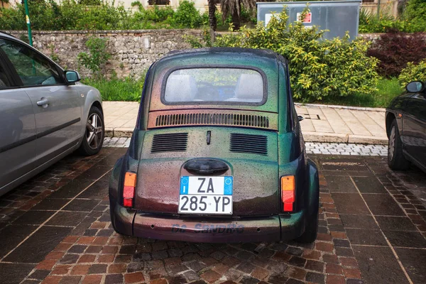 Widok z Fiat Cinquecento — Zdjęcie stockowe