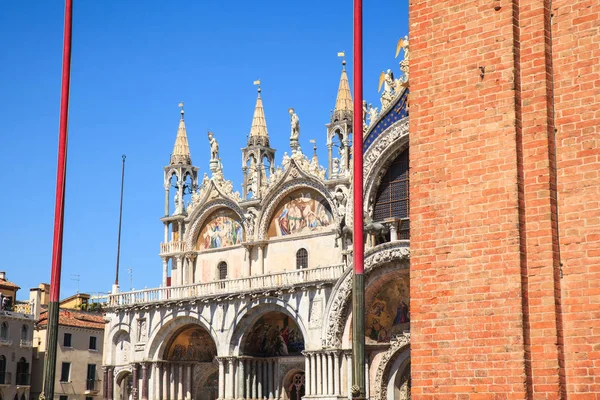 圣马可大教堂，威尼斯的视图 — 图库照片