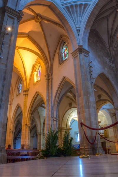 Interior da Catedral Santander — Fotografia de Stock