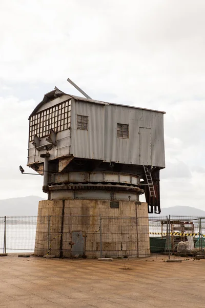 Vue de la vieille grue, Santander — Photo