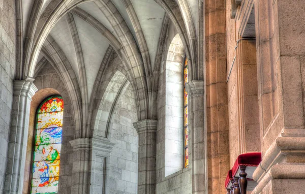 Interior de la Catedral Santander — Foto de Stock