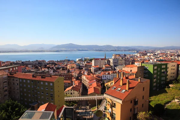 Pohled na Santander, Španělsko — Stock fotografie