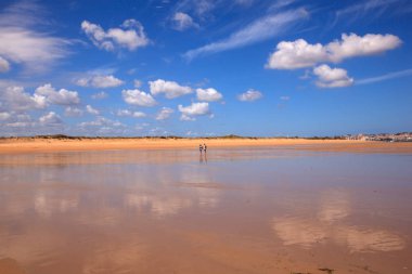El Puntal beach, Santander