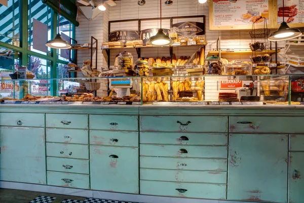 Interior dari toko roti — Stok Foto