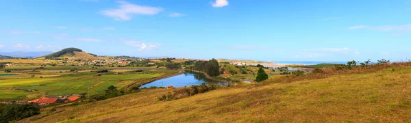 River Pas mouth, Cantabrian sea — Stock Photo, Image