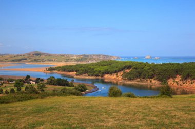 Nehir Pas ağzı, Cantabria deniz
