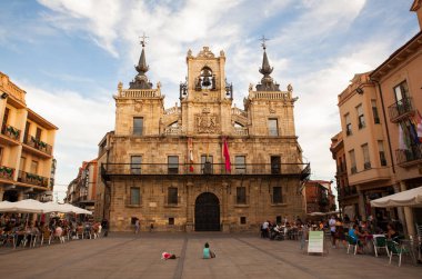 Town hall of Astorga  clipart