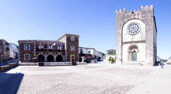 The Church San Nicolas de Portomarin — Stock Photo, Image