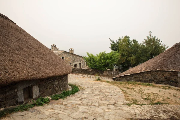 Паллоза традиционное северо-западное испанское жилище — стоковое фото