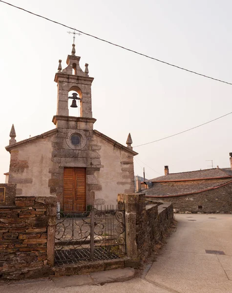 Santa Maria de Gonzar templom, Portomarin — Stock Fotó