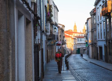 Pilgrimn gitmek için Santiago Katedrali