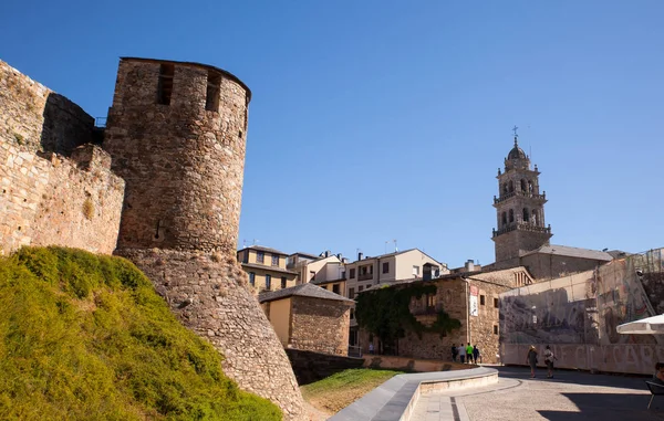 Тамплієрів замок у Ponferrada, Іспанія — стокове фото