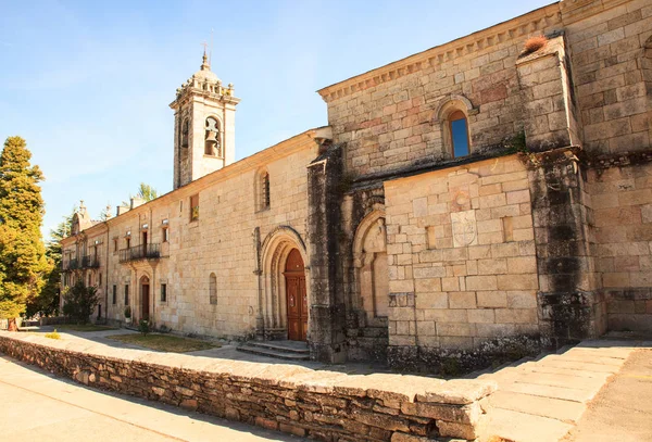 Weergave van het convento de la Magdalena, Sarria — Stockfoto