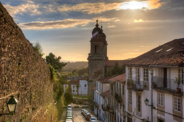 Belforten van het klooster van Sint Franciscus, Santiago — Stockfoto