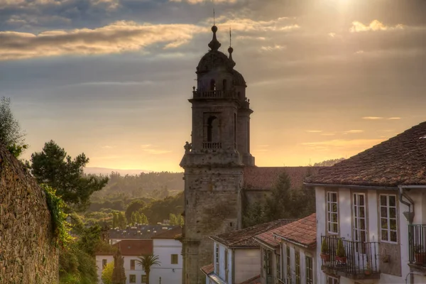 Campanili del Monastero di San Francesco, Santiago — Foto Stock