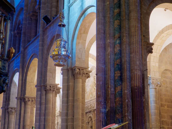 Brûleur d'encens, cathédrale de Santiago — Photo