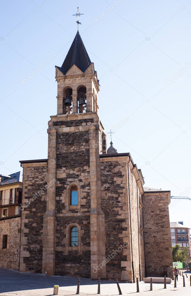 San Andres church in Ponferrada