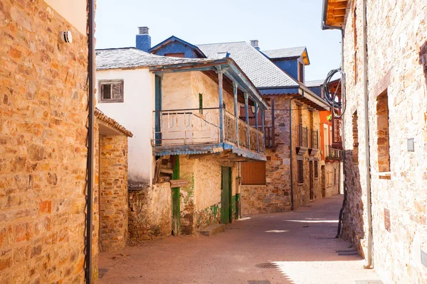 Houses of Riego del Camino, Spain — Stock Photo, Image