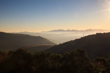 Galiçya manzara görünümünü