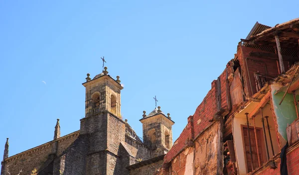 Pohled na Villafranca del Bierzo, Španělsko — Stock fotografie