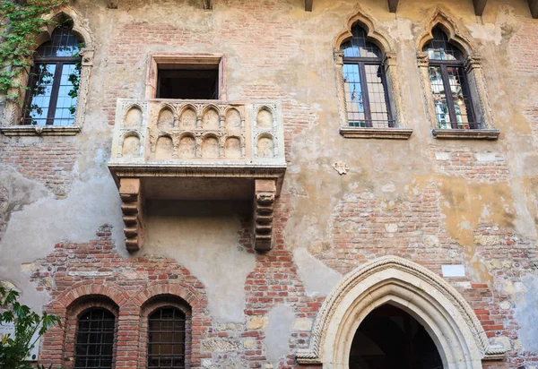Juliet's Balcon, Verona — Stock Photo, Image