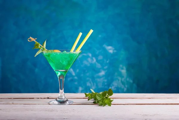 Delicioso cocktail de hortelã — Fotografia de Stock