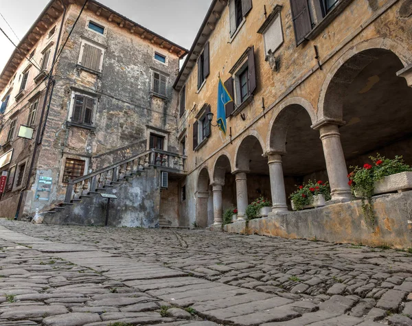 Alojamento da cidade de Groznjan — Fotografia de Stock