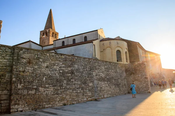 Przy promenadzie Porec — Zdjęcie stockowe