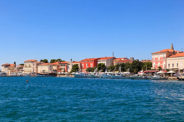 Porec manzarası ve deniz