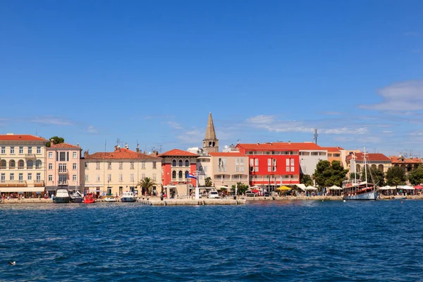 Porec manzarası ve deniz