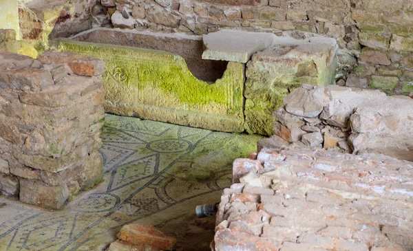 Sito archeologico della Basilica Eufrasiana di Porec — Foto Stock